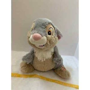 Disney‎ Hallmark Bambi Thumper Thumpin Plush Talking Stuffed Animal 10" WORKS
